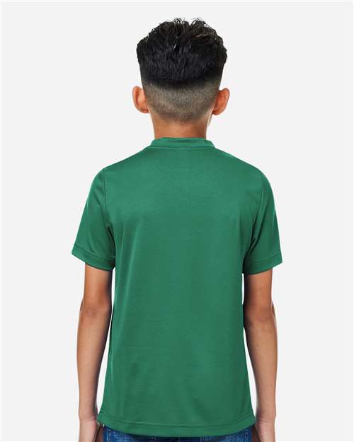 Youth Zone Performance Mesh T-Shirt - Sport Forest