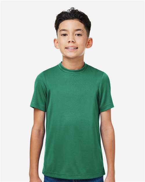 Youth Zone Performance Mesh T-Shirt - Sport Forest