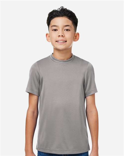 Youth Zone Performance Mesh T-Shirt - Sport Graphite
