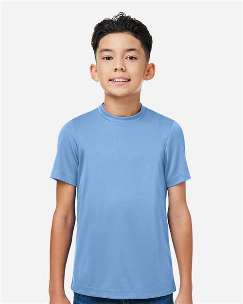 Youth Zone Performance Mesh T-Shirt - Sport Light Blue