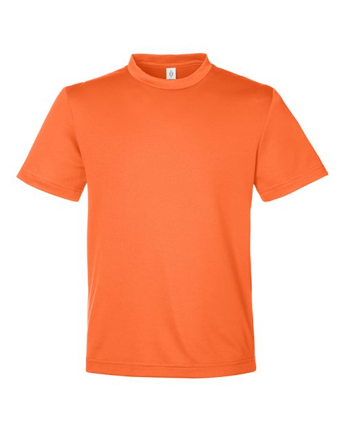 Youth Zone Performance Mesh T-Shirt - Sport Orange