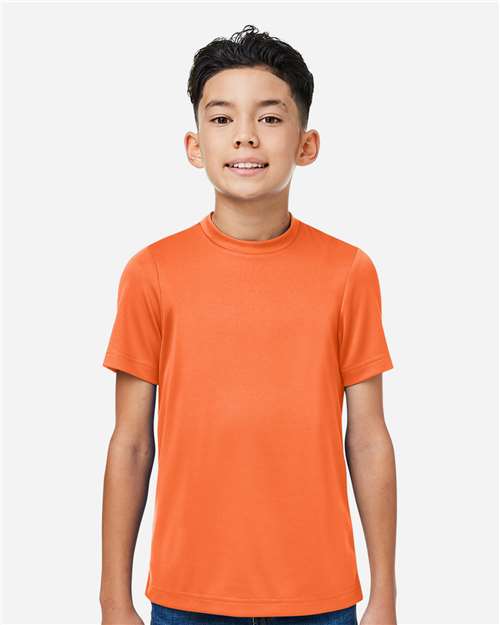 Youth Zone Performance Mesh T-Shirt - Sport Orange