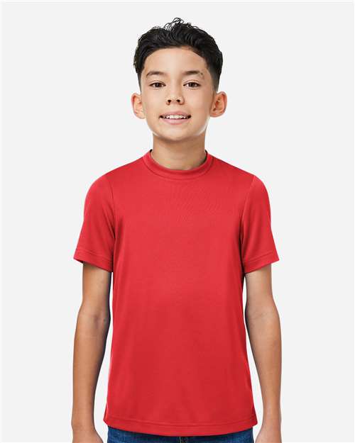 Youth Zone Performance Mesh T-Shirt - Sport Red