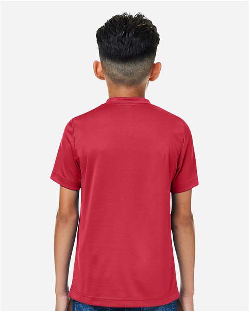 Youth Zone Performance Mesh T-Shirt - Sport Scarlet Red