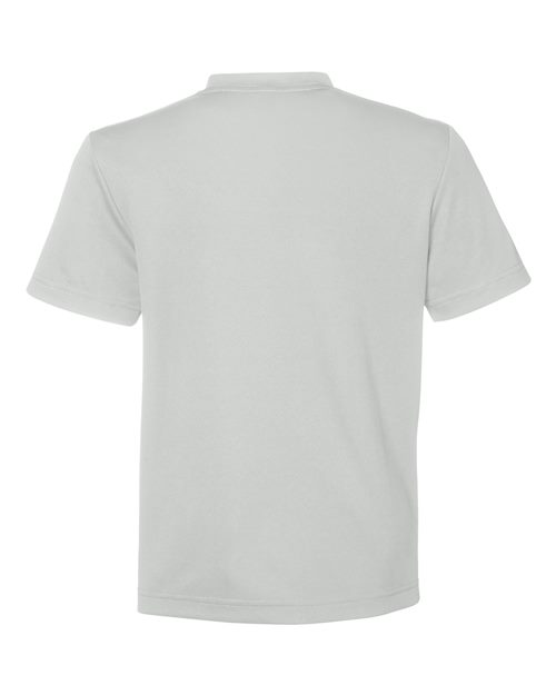 Youth Zone Performance Mesh T-Shirt - Sport Silver
