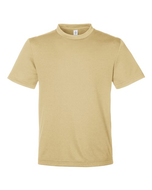 Youth Zone Performance Mesh T-Shirt - Sport Vegas Gold