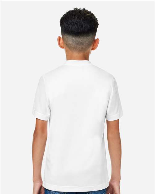 Youth Zone Performance Mesh T-Shirt - White