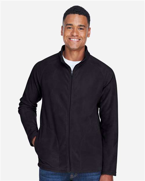 Men's Campus Microfleece Jacket - Black