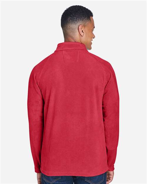 Men's Campus Microfleece Jacket - Sport Red