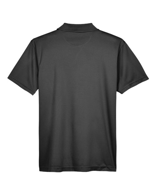 Men's Polyester Jersey Polo - Black
