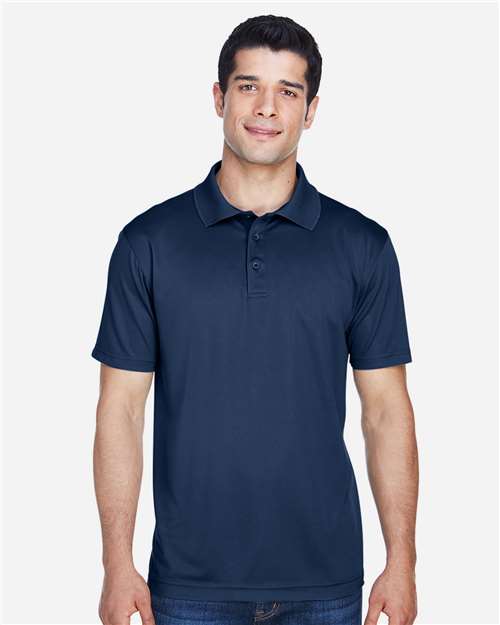 Men's Polyester Jersey Polo - Navy