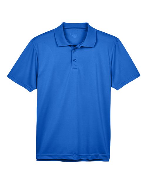 Men's Polyester Jersey Polo - True Royal