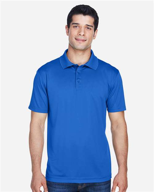 Men's Polyester Jersey Polo - True Royal