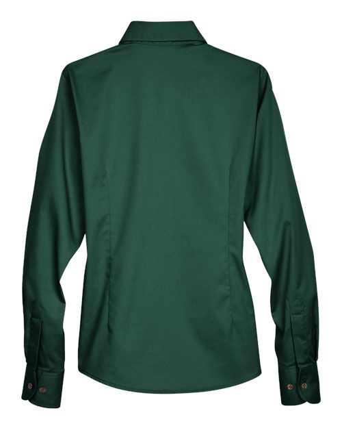 Women's Easy Blend™ Long Sleeve Twill Dress Shirt with Stain-Release - Hunter