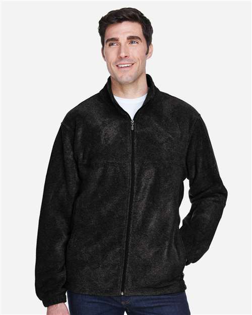 Men's Full-Zip Fleece - Black