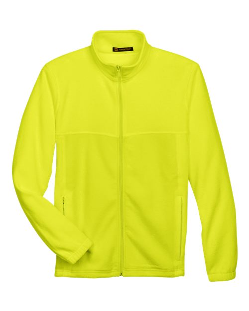 Men's Full-Zip Fleece - Safety Yellow