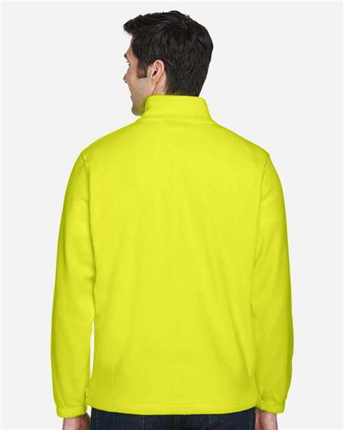 Men's Full-Zip Fleece - Safety Yellow
