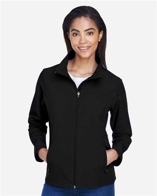 Women's Leader Soft Shell Jacket - Black