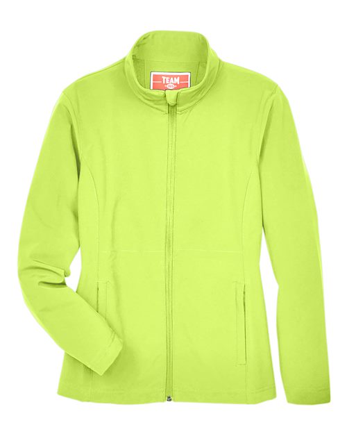 Women's Leader Soft Shell Jacket - Safety Yellow