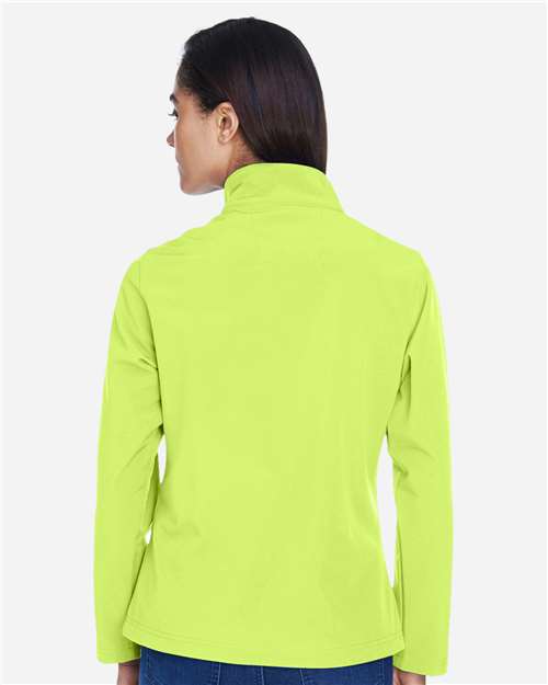 Women's Leader Soft Shell Jacket - Safety Yellow