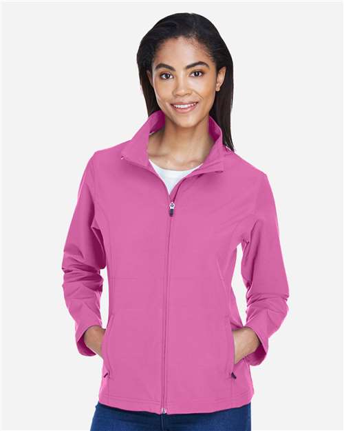 Women's Leader Soft Shell Jacket - Sport Charity Pink
