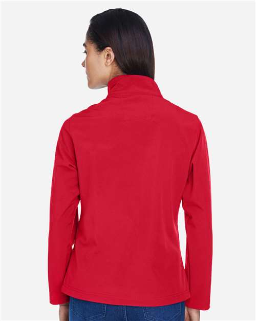 Women's Leader Soft Shell Jacket - Sport Red