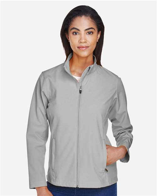 Women's Leader Soft Shell Jacket - Sport Silver
