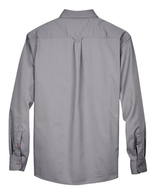 Men's Easy Blend™ Twill Shirt - Dark Grey