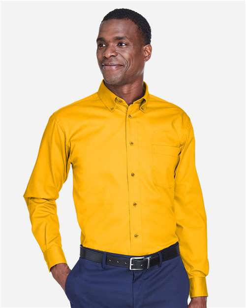 Men's Easy Blend™ Twill Shirt - Sunray Yellow