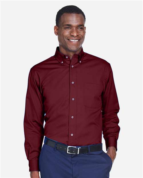Men's Easy Blend™ Twill Shirt - Wine