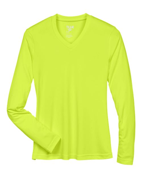 Women's Zone Performance Long Sleeve T-Shirt - Safety Yellow