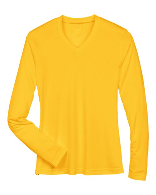 Women's Zone Performance Long Sleeve T-Shirt - Sport Athletic Gold
