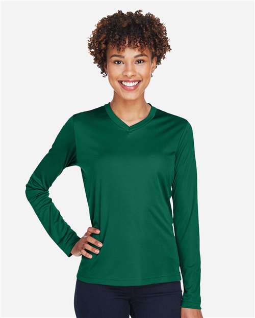 Women's Zone Performance Long Sleeve T-Shirt - Sport Forest