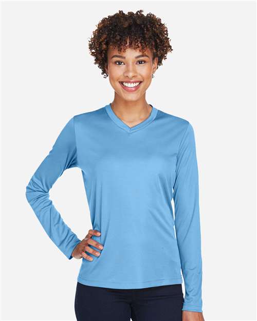 Women's Zone Performance Long Sleeve T-Shirt - Sport Light Blue