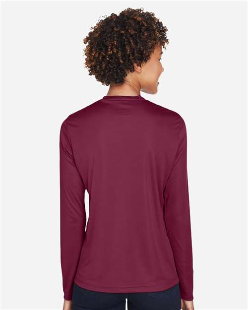 Women's Zone Performance Long Sleeve T-Shirt - Sport Maroon