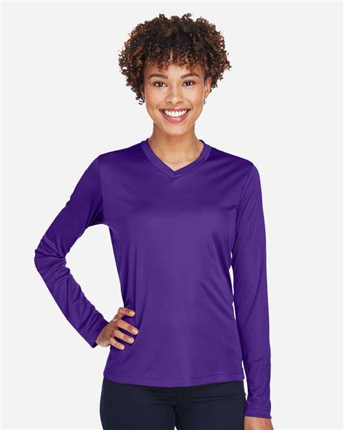 Women's Zone Performance Long Sleeve T-Shirt - Sport Purple