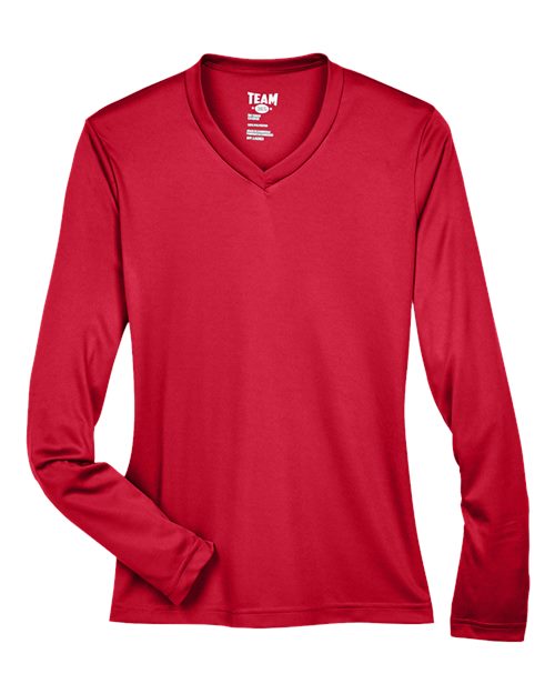 Women's Zone Performance Long Sleeve T-Shirt - Sport Red