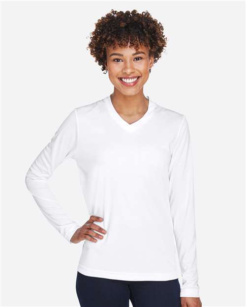 Women's Zone Performance Long Sleeve T-Shirt - White