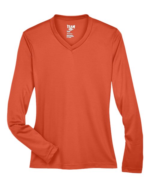 Women's Zone Performance Long Sleeve T-Shirt - Sport Orange