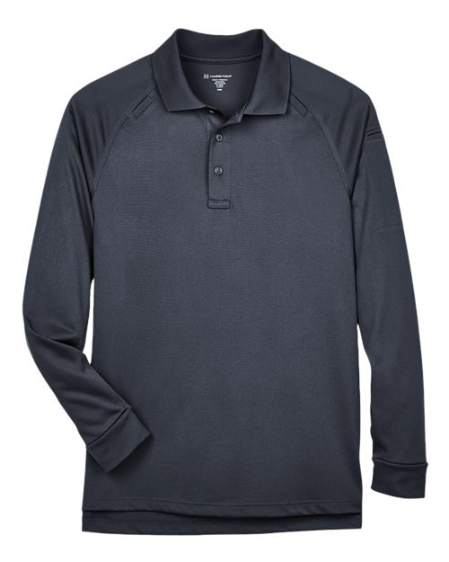 Men's Advantage Long Sleeve Tactical Polo - Dark Charcoal