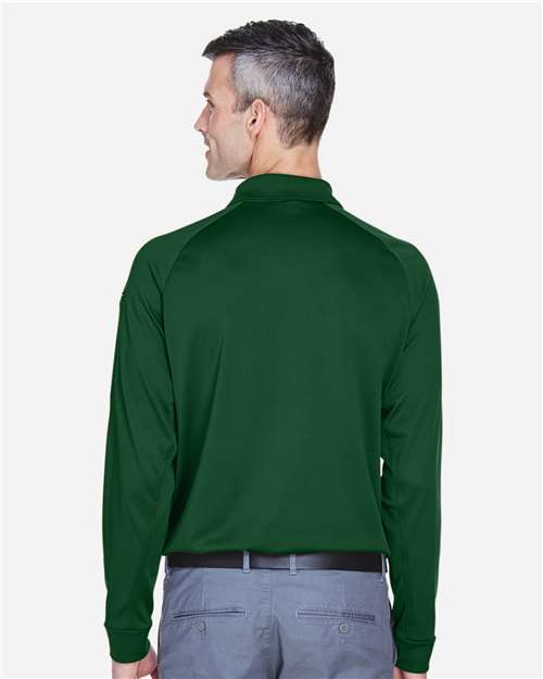 Men's Advantage Long Sleeve Tactical Polo - Dark Green