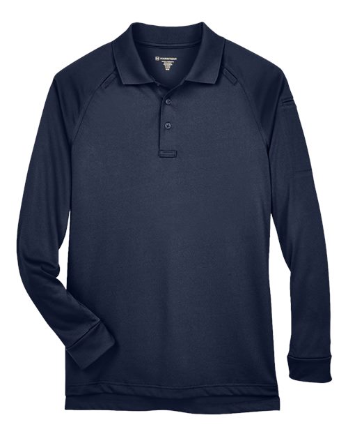 Men's Advantage Long Sleeve Tactical Polo - Dark Navy