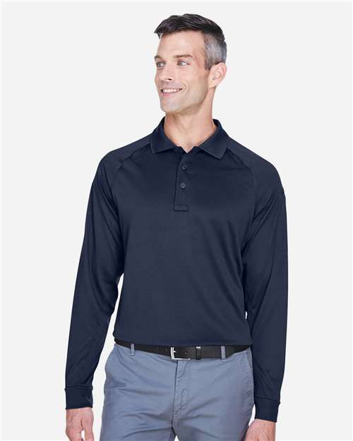 Men's Advantage Long Sleeve Tactical Polo - Dark Navy