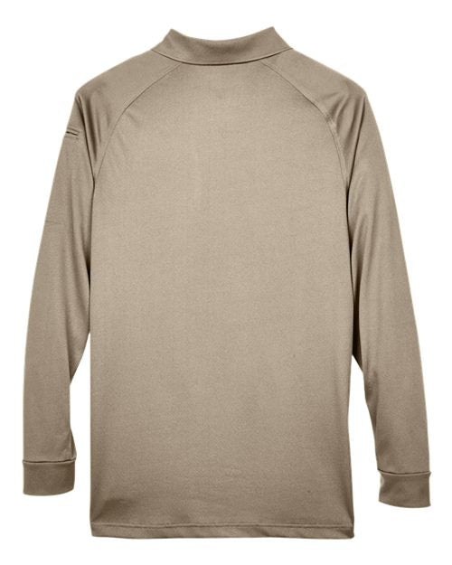 Men's Advantage Long Sleeve Tactical Polo - Desert Khaki