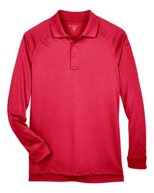 Men's Advantage Long Sleeve Tactical Polo - Red