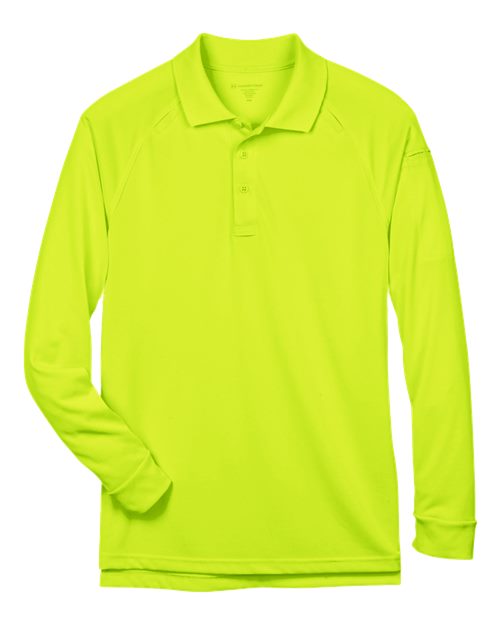 Men's Advantage Long Sleeve Tactical Polo - Safety Yellow