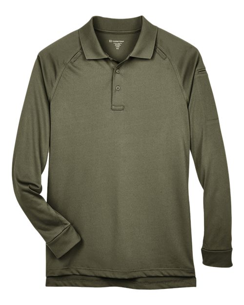 Men's Advantage Long Sleeve Tactical Polo - Tactical Green