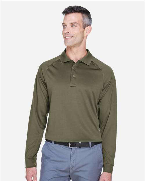 Men's Advantage Long Sleeve Tactical Polo - Tactical Green