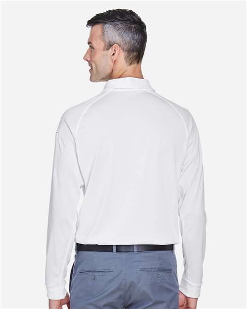 Men's Advantage Long Sleeve Tactical Polo - White