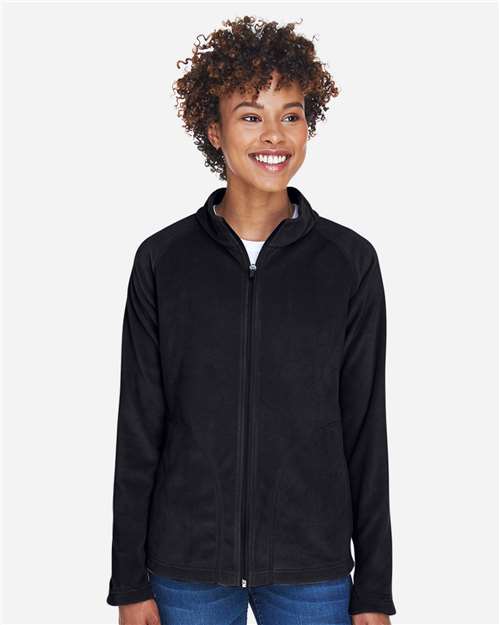 Women's Campus Microfleece Jacket - Black